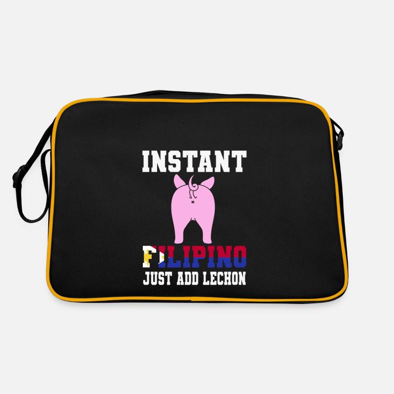 Drôle de cadeau philippin Lechon Sac Retro