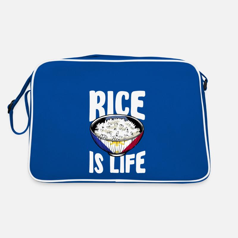 Le riz, c’est la vie – Idée cadeau Sac Retro
