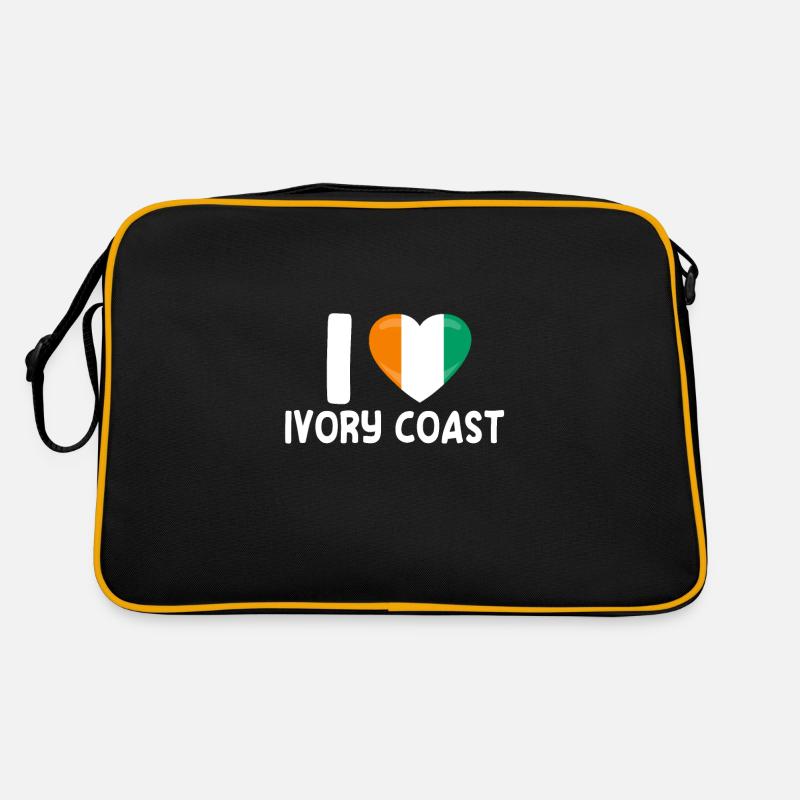 J’adore la Côte d’Ivoire Sac Retro