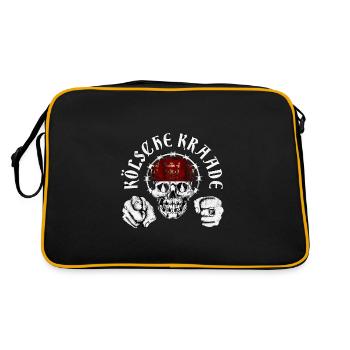Kölsche Kraade - Retro Bag - black/gold - Back
