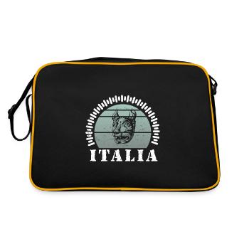 Lupa Capitolina Wolf Rome Italie Histoire - Sac Retro - noir/or - Dos