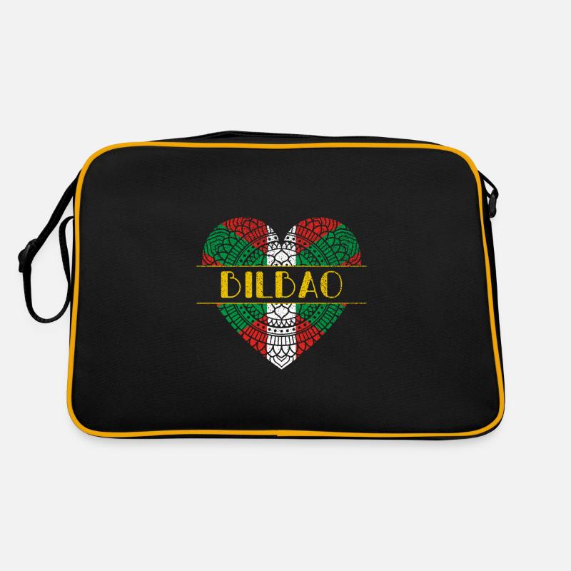 Baskenland Spanien Euzkado Euskal Herria Basco Retro Tasche