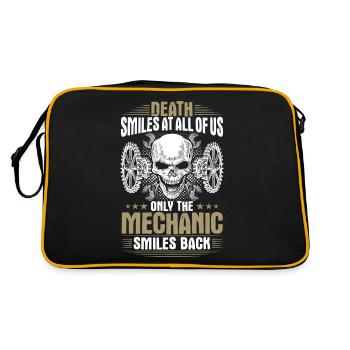 Mechanic Mechanic Mechanic Screwdriver - Retro Bag - black/gold - Back