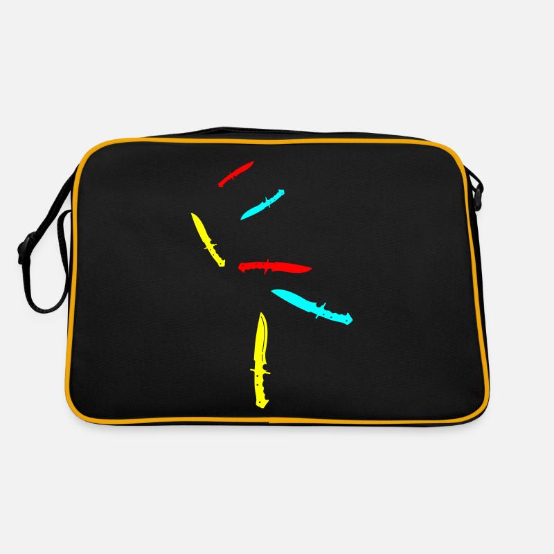 Messer icon Retro Tasche