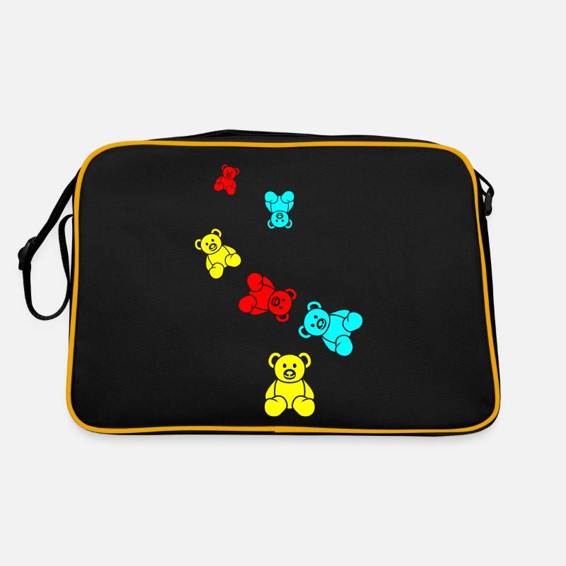 Teddy bear bear Retro Bag
