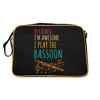 Orchestra and woodwind instrument - Retro Bag - black/gold - Back