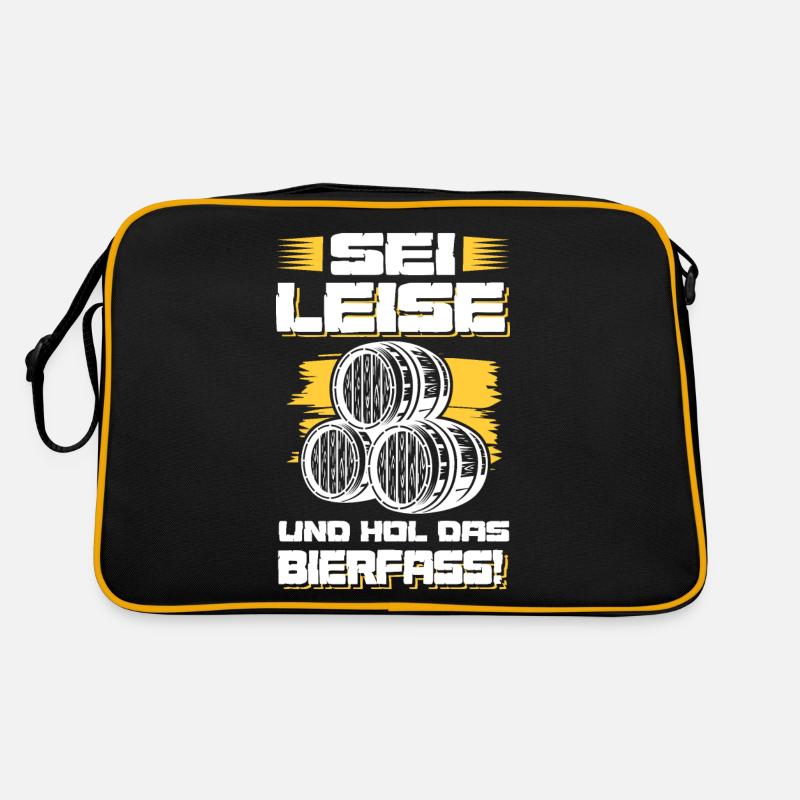 bier bierfass Retro Tasche