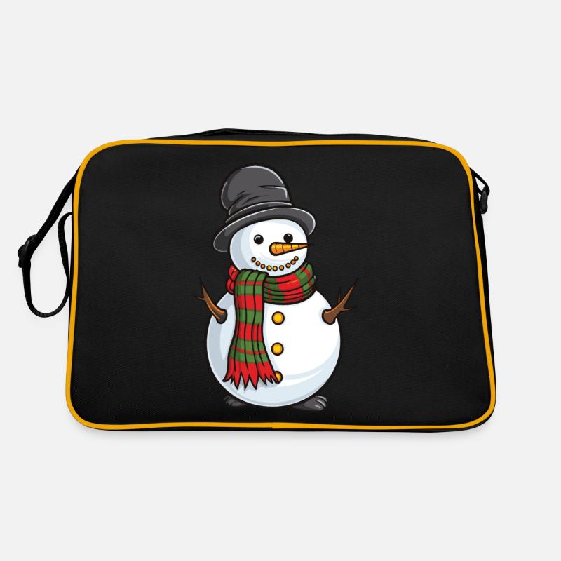 Snowman Comic Retro Bag