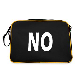 No - Retro Bag - black/gold - Back