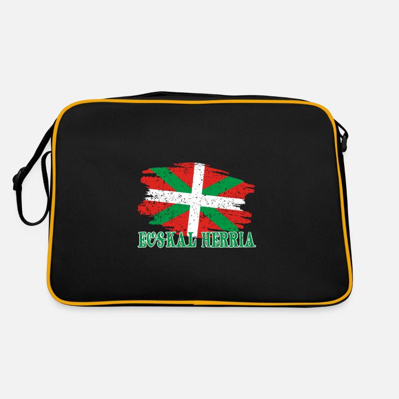 Baskenland Basco Spanien Euskal Herria Euzkadi Retro Tasche
