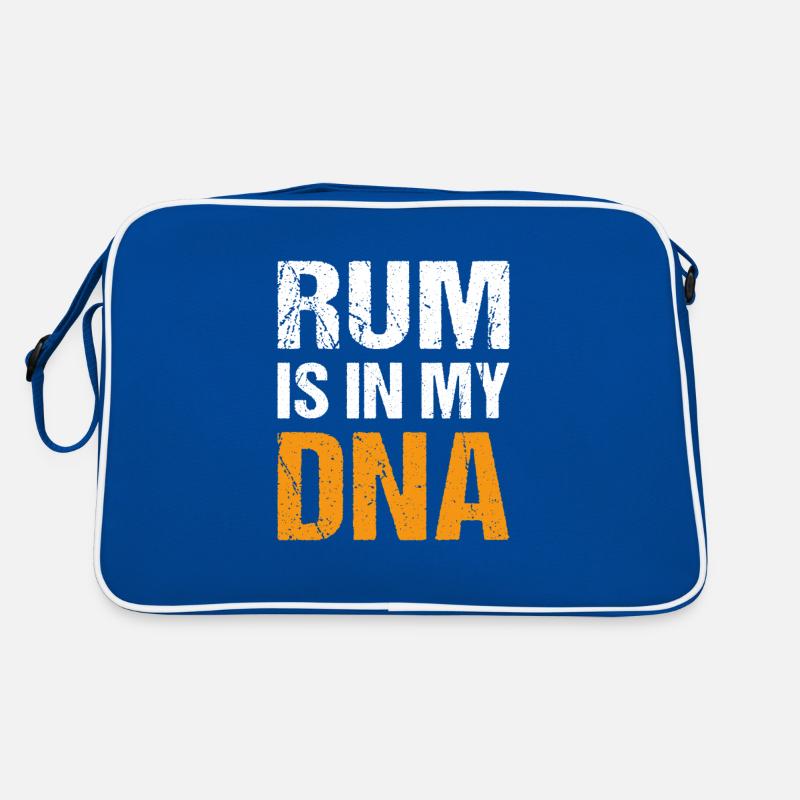 Rum is in my DNA Retro Tasche