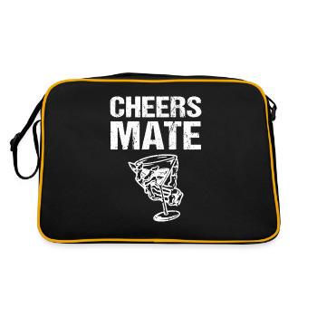 Bravo Mate - Sac Retro - noir/or - Dos