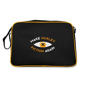 Are Orwell Nouveau - Sac Retro - noir/or - Dos