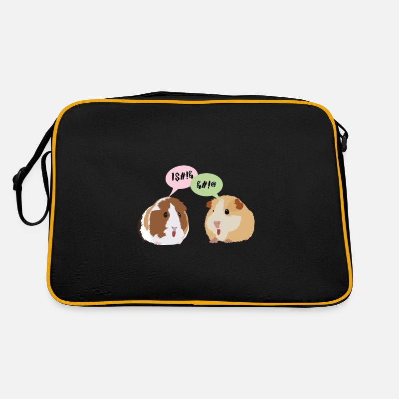 Guinea Pig I $ HIG Wheek guinea pig language Retro Bag