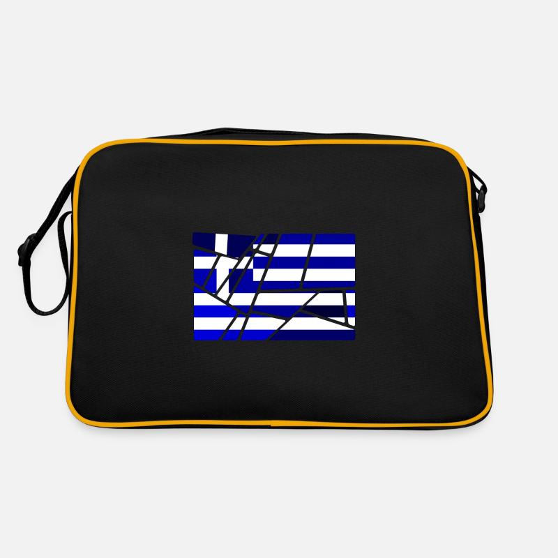 Greece - Retro Bag - black/gold