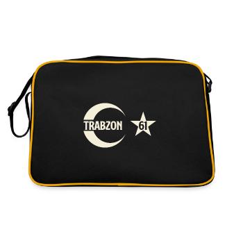 Trabzon 61 Crescent with star Trabzonlu Memleket - Retro Bag - black/gold - Back