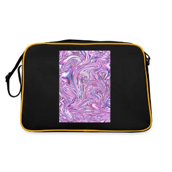 Plastic wrap - Retro Bag - black/gold - Back