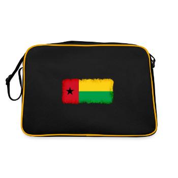Guinée-Bissau - Sac Retro - noir/or - Dos