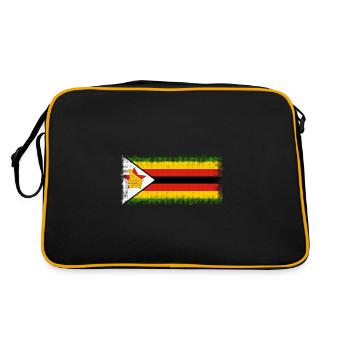 Zimbabwe - Sac Retro - noir/or - Dos