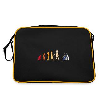 Jiu Jitsu Brésil Artiste Martial Athlète - Sac Retro - noir/or - Dos