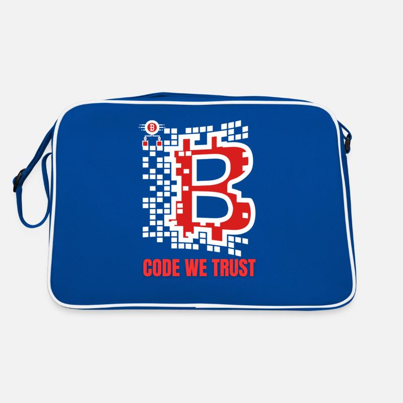 Bitcoin Crypto Gift Cryptocurrency Gift Idea Retro Bag