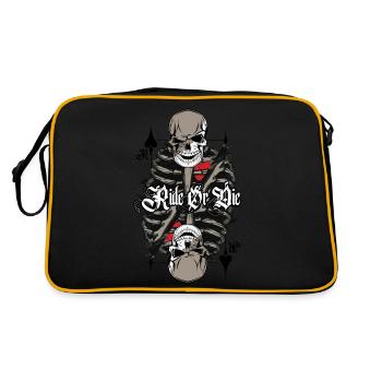 Ride Card - Sac Retro - noir/or - Dos
