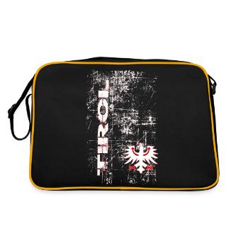 Tyrol - Sac Retro - noir/or - Dos