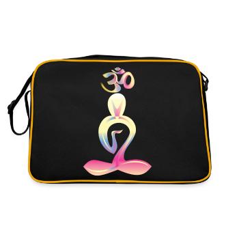 ohm - Sac Retro - noir/or - Dos