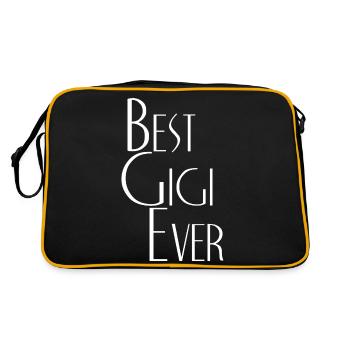 Best Gigi ever - Sac Retro - noir/or - Dos