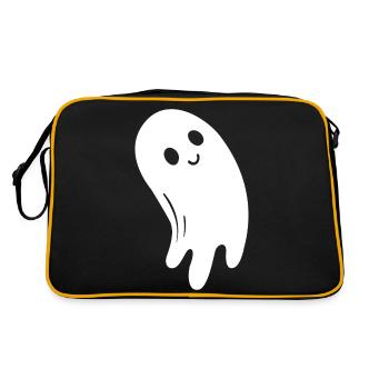 Geist - Retro Tasche - Schwarz/Gold - Hinten