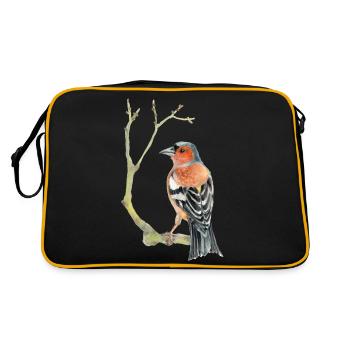 Buchfink - Sac Retro - noir/or - Dos
