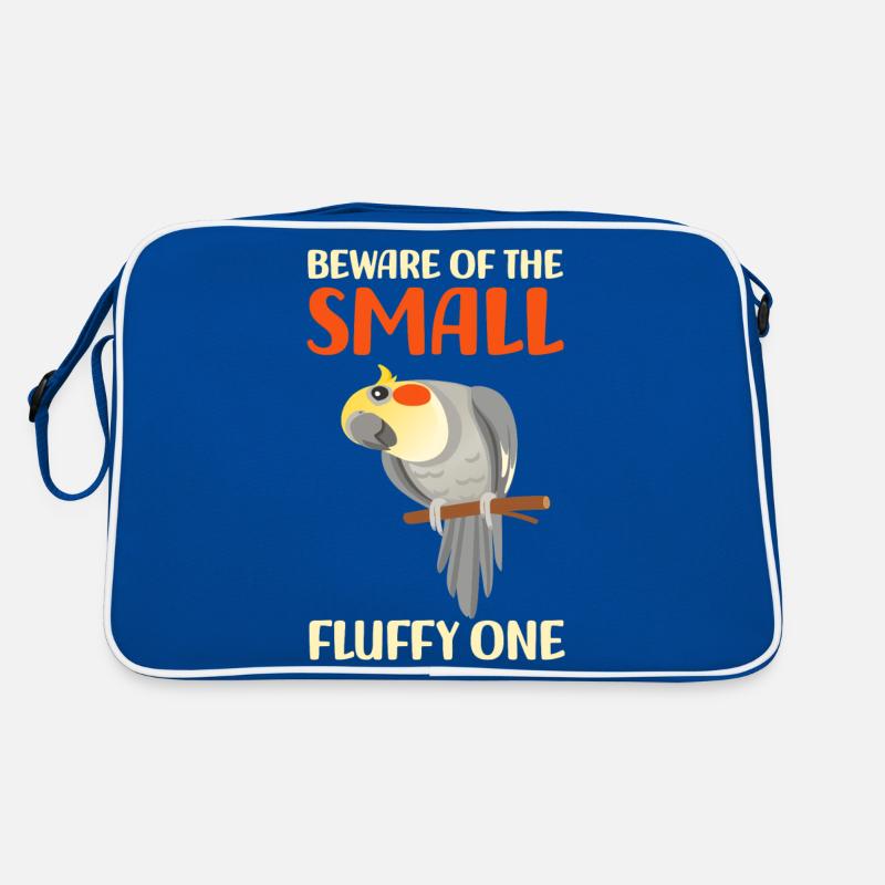 Nymphensittich Haustier Vogel | Vögel Geschenkidee Retro Tasche