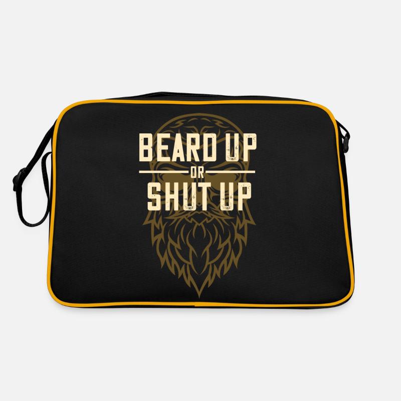 Bart Bart Bart Lustige Sprüche Shut Up Retro Tasche