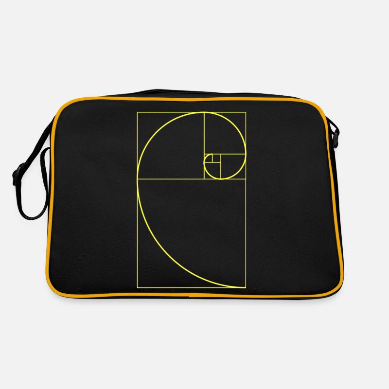 Fibonacci | Mathematics, geometry, cool designs Retro Bag