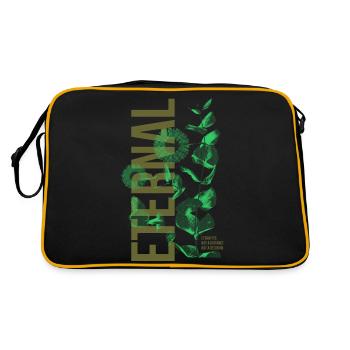 Eternal Streetwear - Retro Tasche - Schwarz/Gold - Hinten