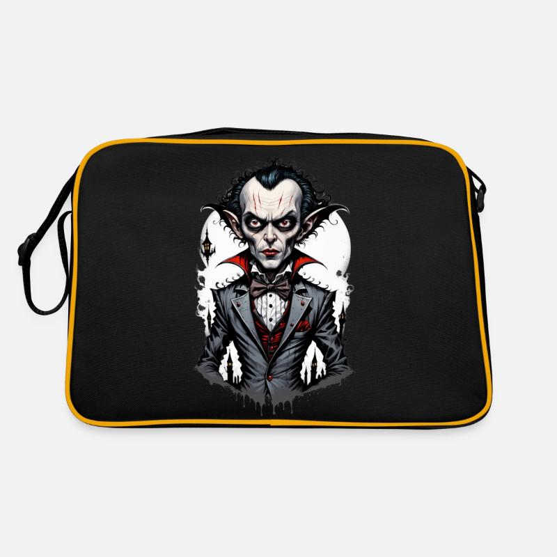un vampire à grosse tête 5 Sac Retro