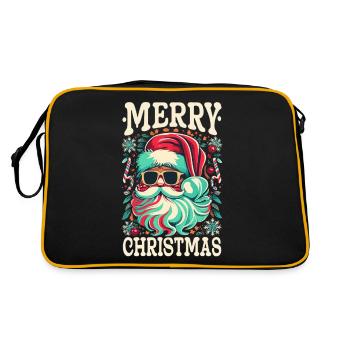 Joyeux Noël Famille Noël Joyeux Noël - Sac Retro - noir/or - Dos