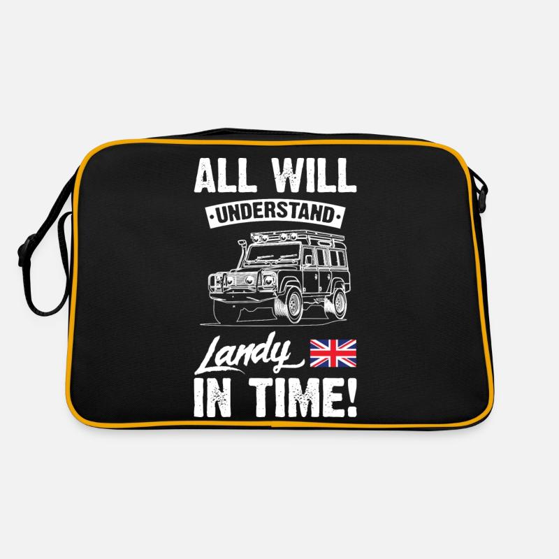 All Will Understand Landy In Time Retro Tasche