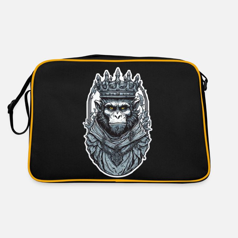 King Monkey Retro Tasche