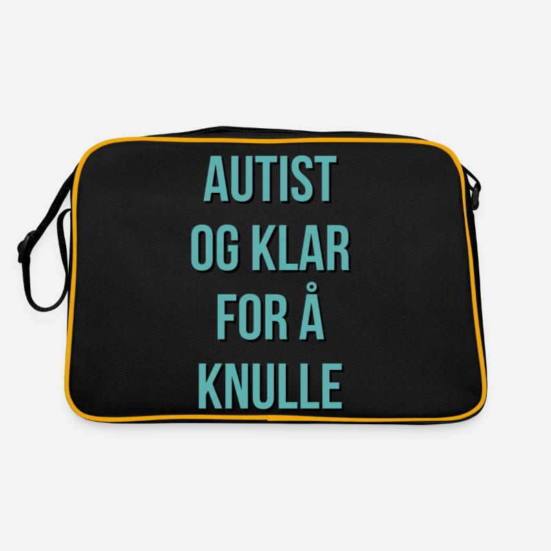 Autiste et prêt à baiser Sac Retro