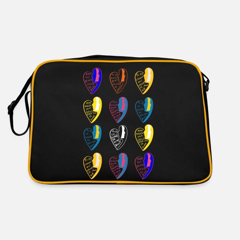 Imprimé numéro18. Sac Retro
