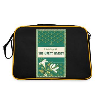 The Great Gatsby de Fitzgerald - Sac Retro - noir/or - Dos