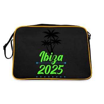 Ibiza 2025 - Retro Bag - black/gold - Back