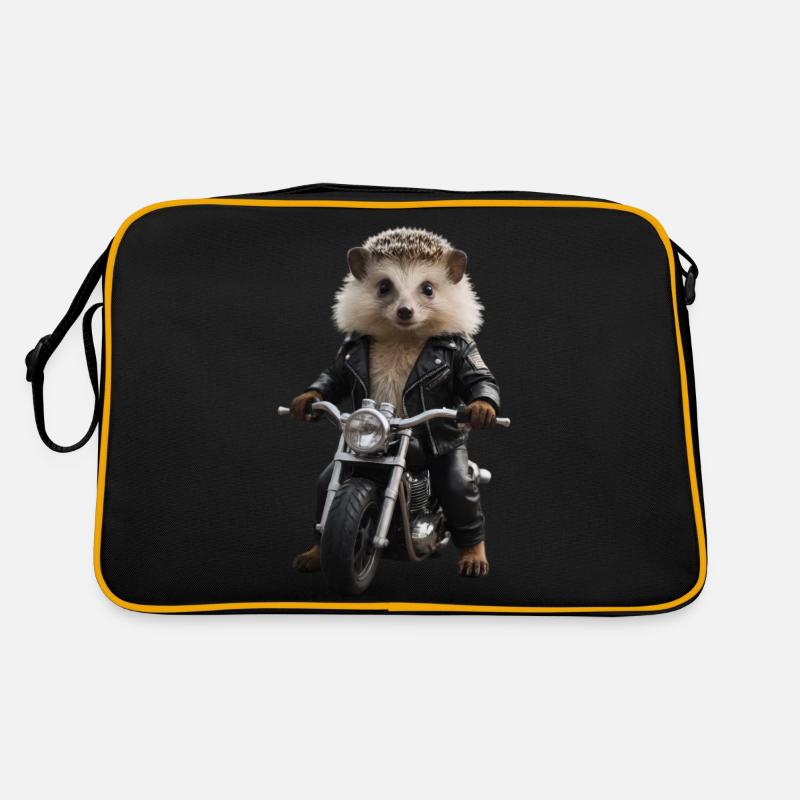 Herisson motard Sac Retro