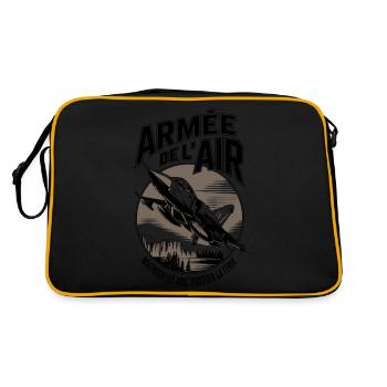 Armée de l'air - Sac Retro - noir/or - Dos