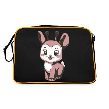 ANIMAL MIGNON - Sac Retro - noir/or - Dos