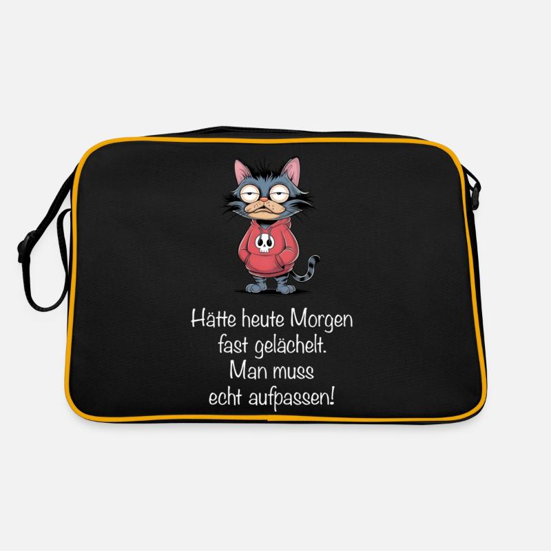 Almost smiled – lucky! Retro Bag