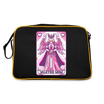 Carte Viking Maman Valkyrie - Sac Retro - noir/or - Dos
