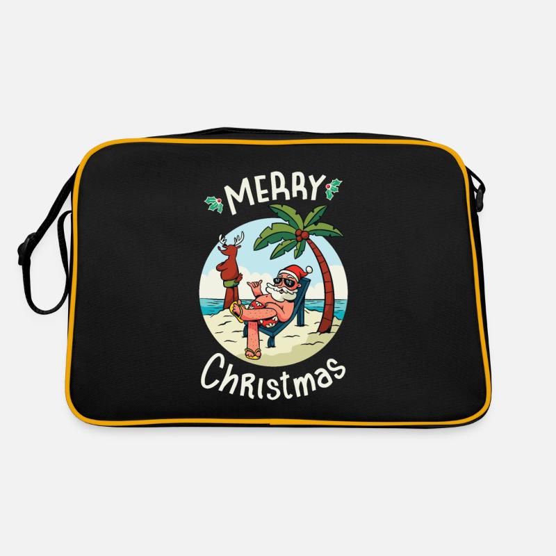 Weihnachten im Juli Retro Tasche