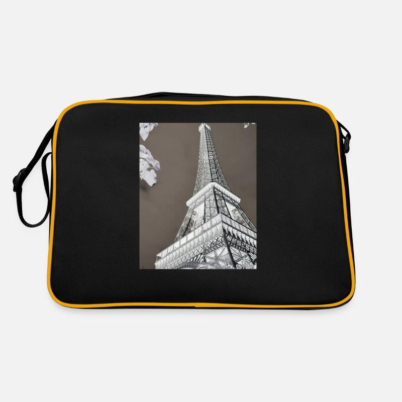 Collection City Trip Paris - Retro Tasche - Schwarz/Gold